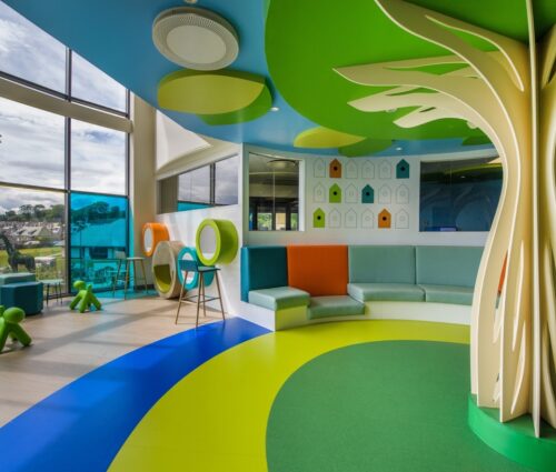 Reception Area – Royal Aberdeen Children's Hospital