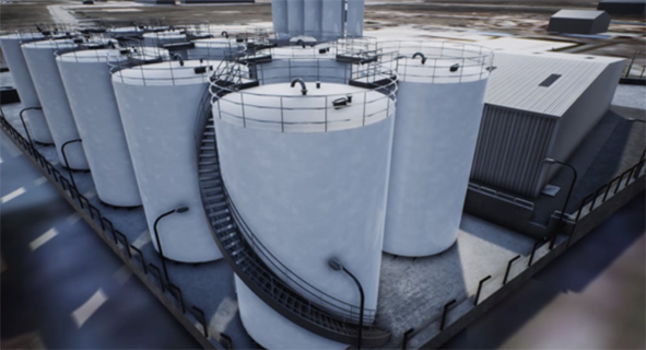 Oilfield Infrastructure Project for Halliburton