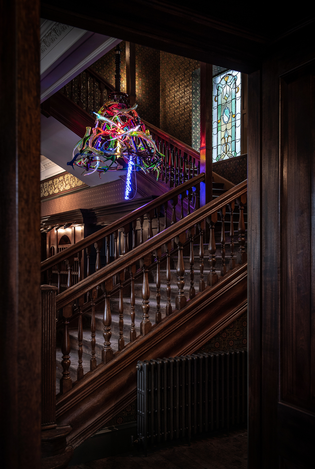TOR Contracting — Staircase, THE FIFE ARMS BRAEMAR — image@Sim Canetty-Clarke