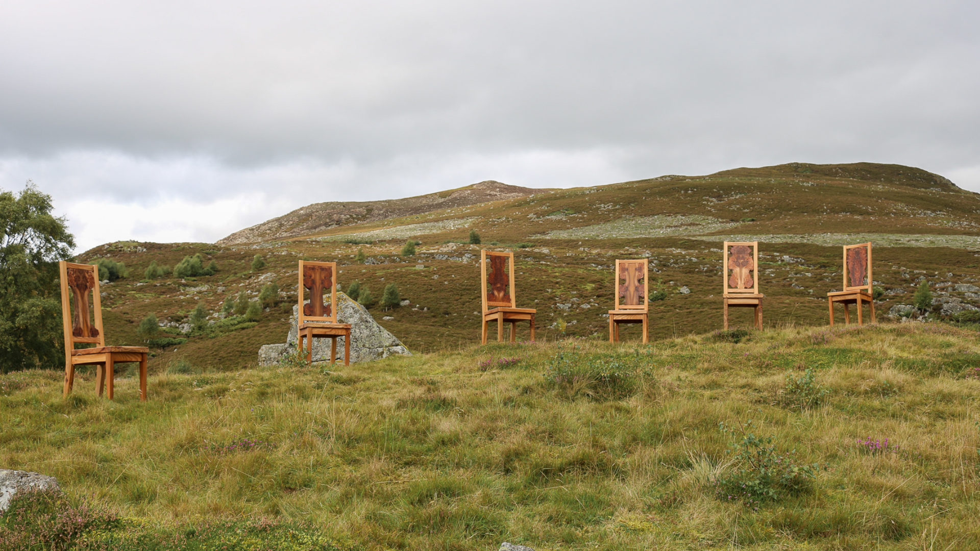 TOR Elm Diners chairs landscape — Tom Addy