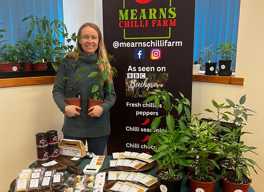 Mearns Chilli Farm — Upper Dysart Larder market