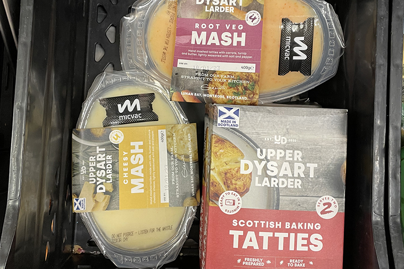 SPAR Scotland stocking Upper Dysart Larder mashes and potatoes