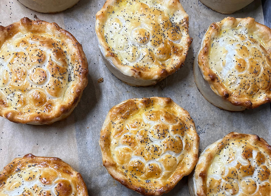 WeeCOOK Pies at Upper Dysart Larder Pop-Up Market Day, Lunan Bay