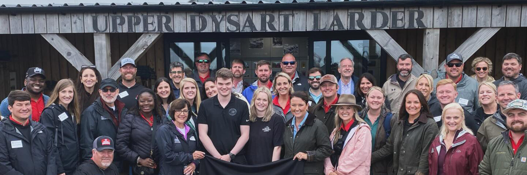 RURAL LEADERS FROM USA VISIT UPPER DYSART LARDER