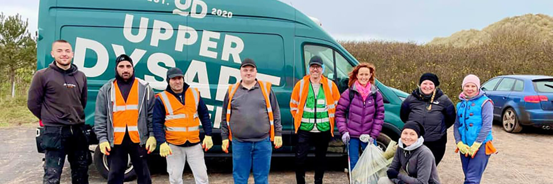 UDL TEAM JOIN LUNAN BAY BEACH CLEAN-UP
