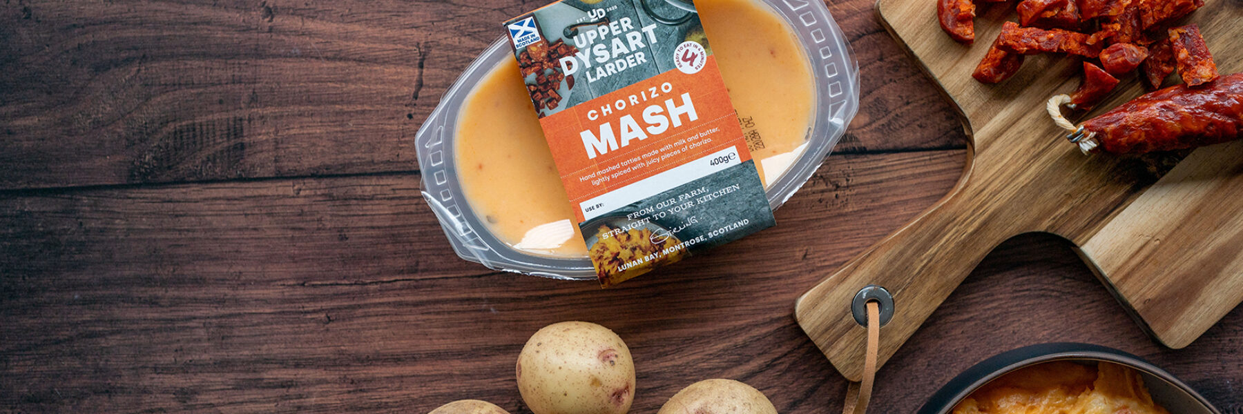 TRY UPPER DYSART LARDER MASH AT SCOTMID CO-OPERATIVE