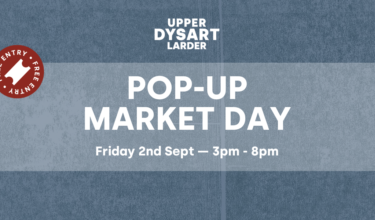 SEPTEMBER POP-UP MARKET DAY ANNOUNCED