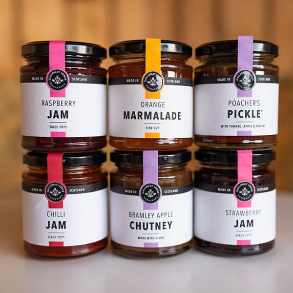Galloway Lodge Scottish chutneys jams Upper Dysart Larder