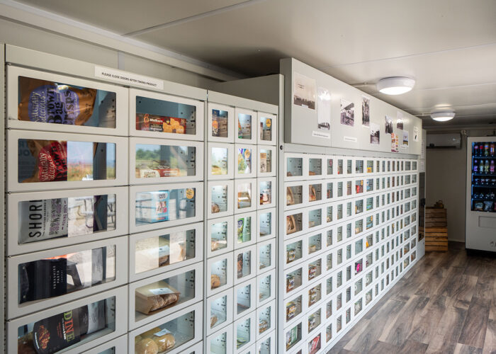 Farm Shop Angus vending machine Upper Dysart Larder Lunan Bay
