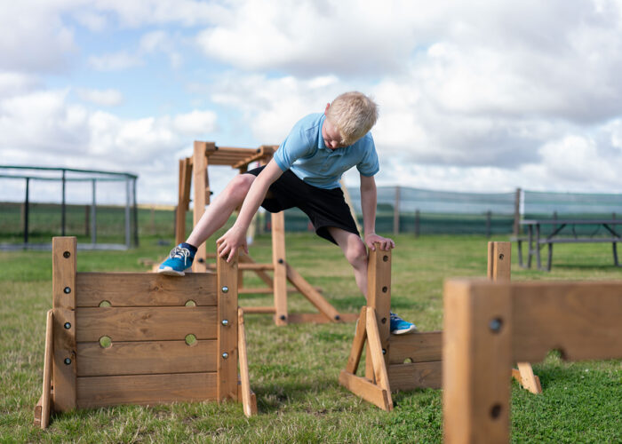 Playpark for kids outdoor Scotland Upper Dysart Larder Montrose Lunan Bay Angus