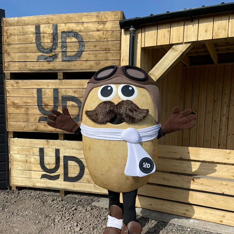 Upper Dysart Larder mascot Scotland farm shop square