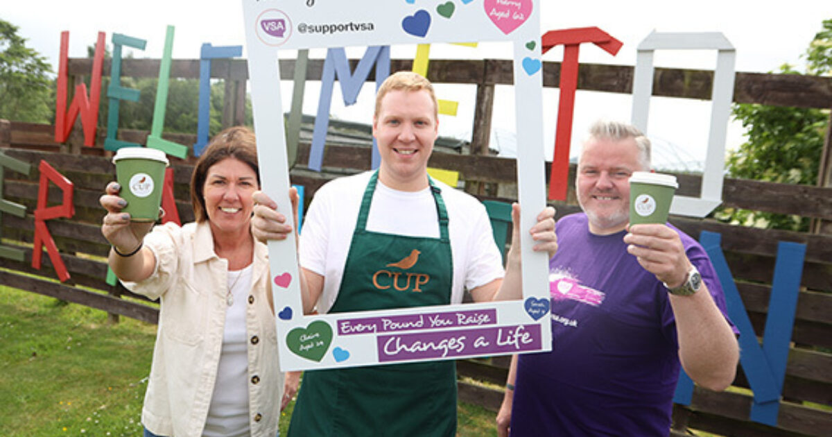 VSA and CUP announce charity partnership at Easter Anguston Farm VSA
