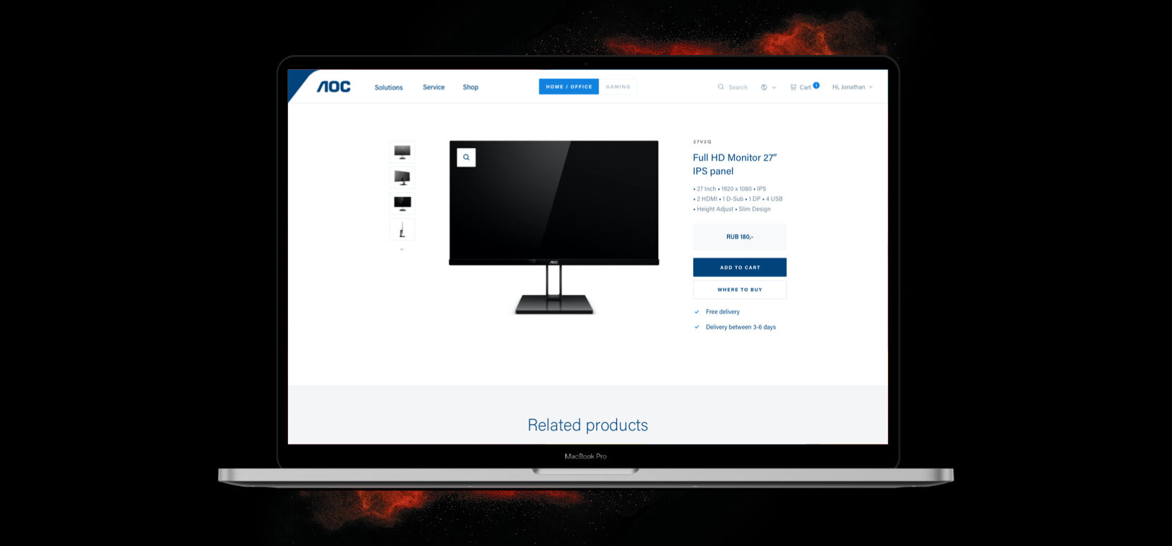 Header E commerce Development 01