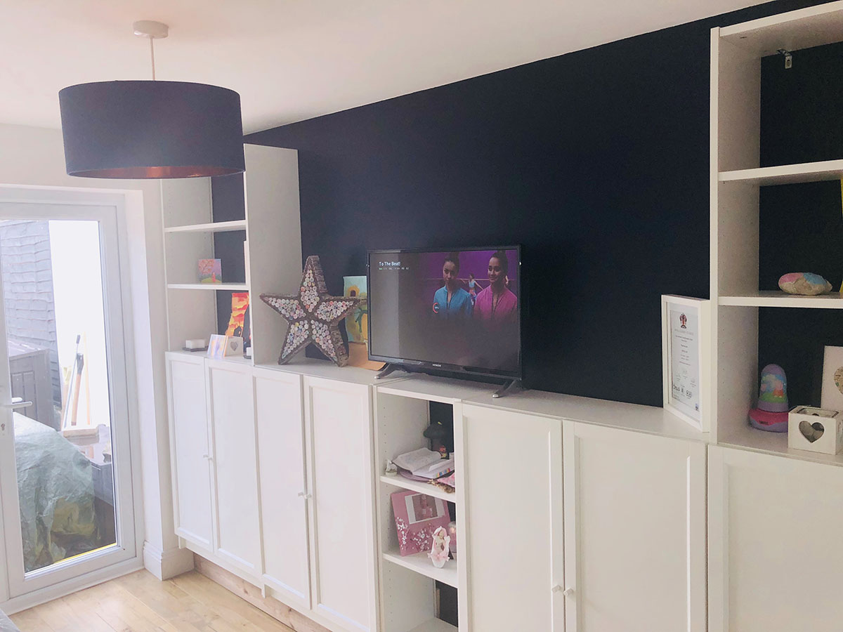 paint on walls