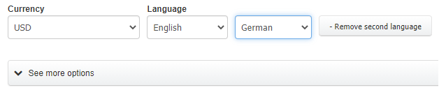 Invoice foreign language 2