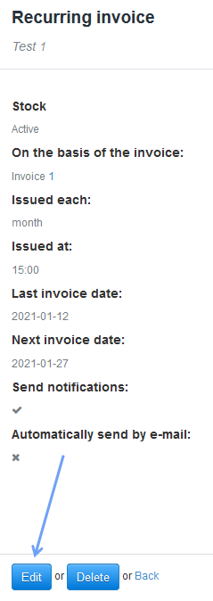 Disabling recurring invoices 2