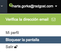 bloquear la pantalla