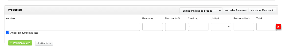 factura con el iva incluido