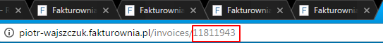 id faktury