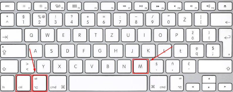 nueva posición en factura - acceso rápido de teclado