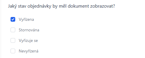 Stav objednavky Shoptet