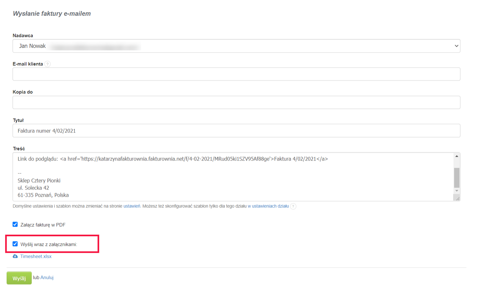 faktura z za%C5%82%C4%85cznikiem