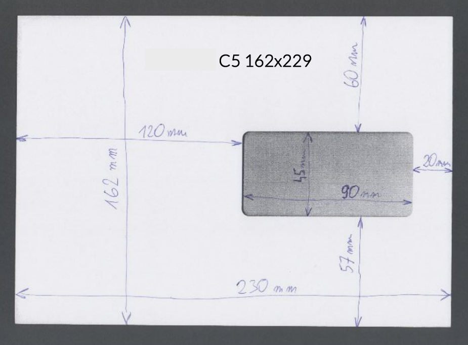 koperta C5 162x229