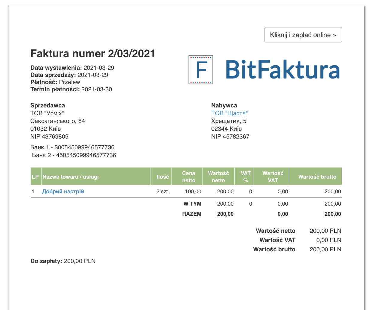 zmina koliru stovpciv