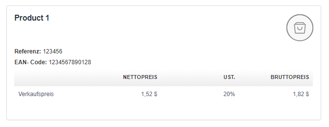 de vorgeschlagene produkte1