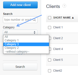 categories clients 2