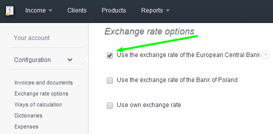 use ecb exchange rate