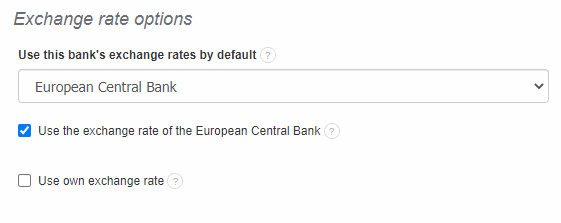 Exchange rate according to the National Bank of Georgia