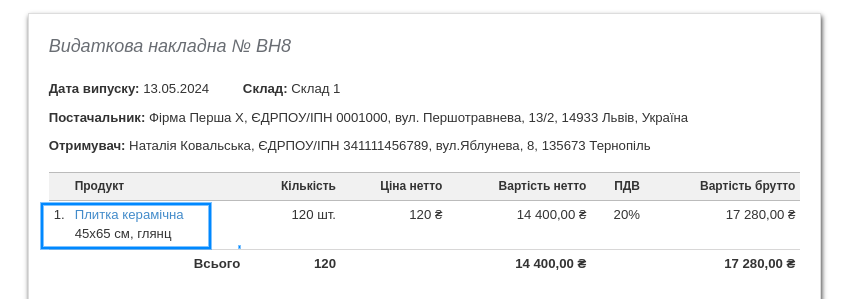 cena i uwagi po zapisaniu