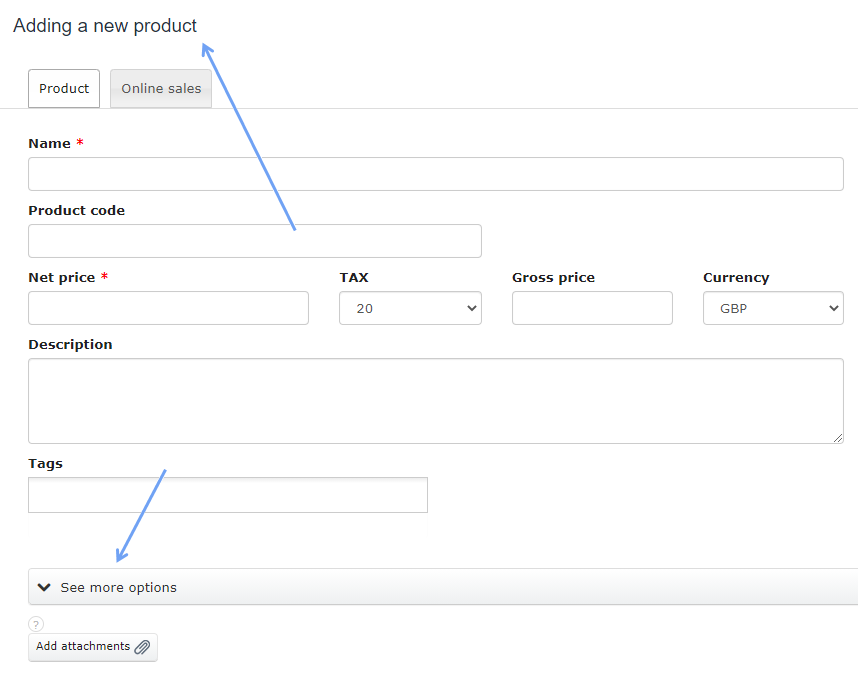 Available quantity 01