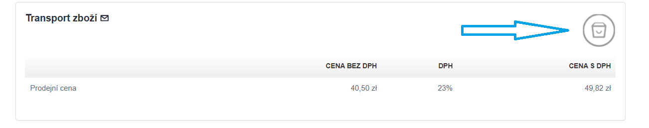 Sada produktu - baleni