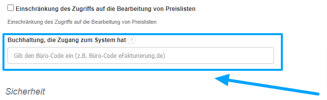 Buchhaltungsmodul buro