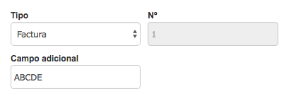 campo adicional
