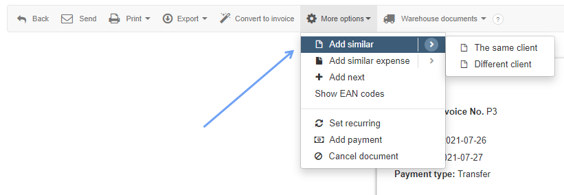 proforma prepayment final 2