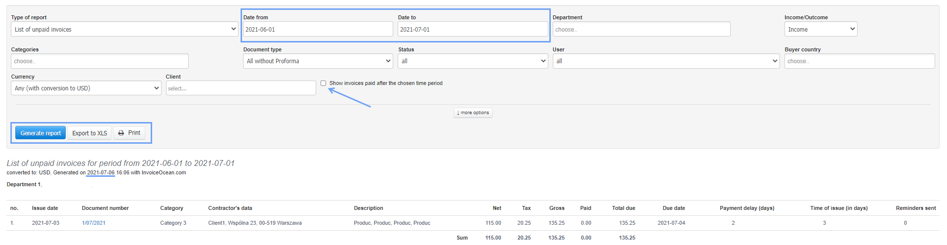 lIST OF UNPAID INVOICES 3
