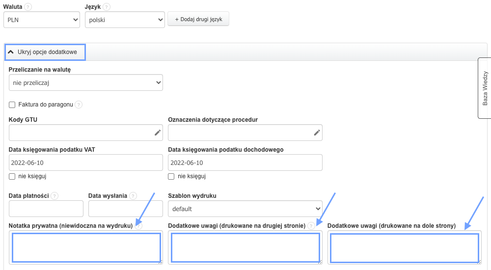 uwagi wszystkie uwagi