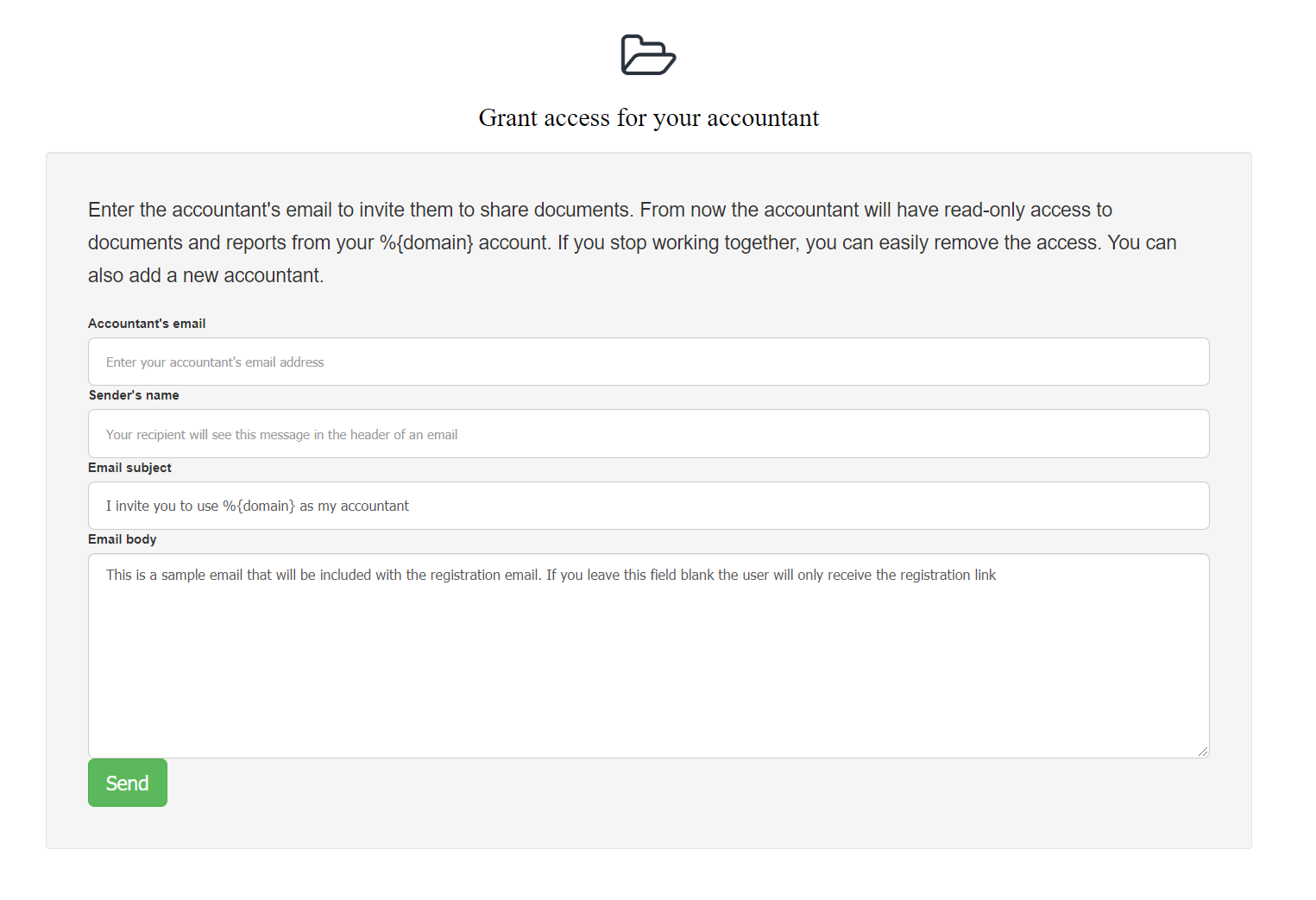 add access to the program 3