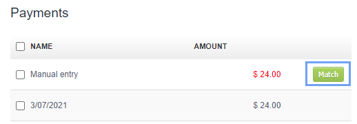 Payments one invoice 4