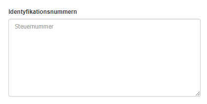 Identifikationsnummern