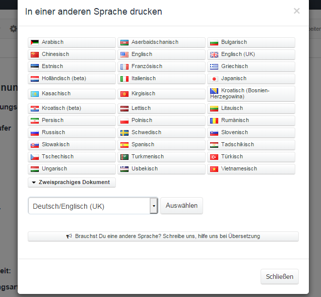 anderesprachewählen