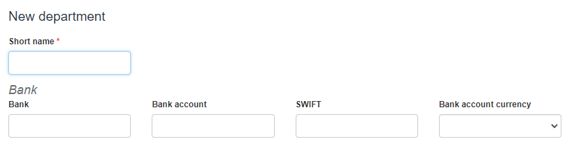 new department new company 6