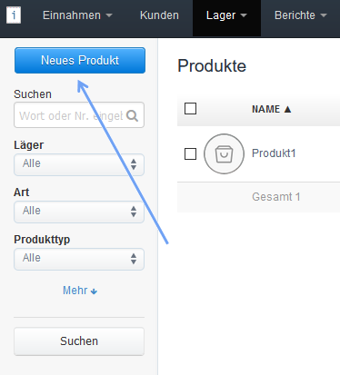 Neues Produkt