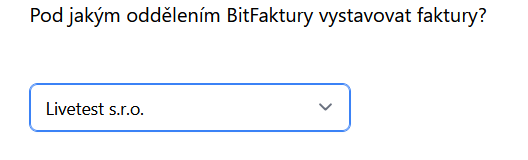 Oddeleni WooCommerce