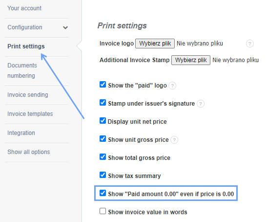 Partially paid invoice 4