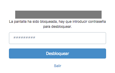 seguridad bloqueo de pantalla
