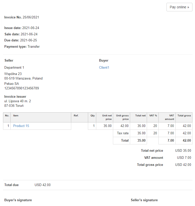 Different correspondence address 4